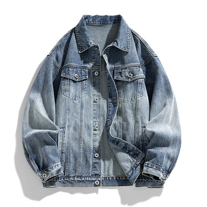 Men's Retro Trendy Loose Denim Jacket