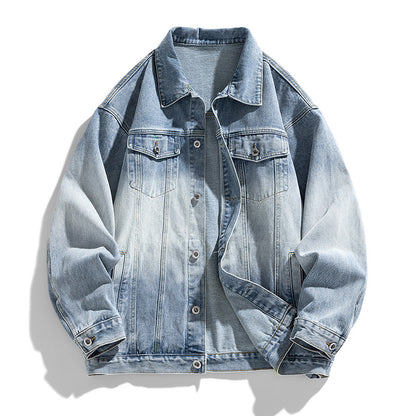 Men's Retro Trendy Loose Denim Jacket